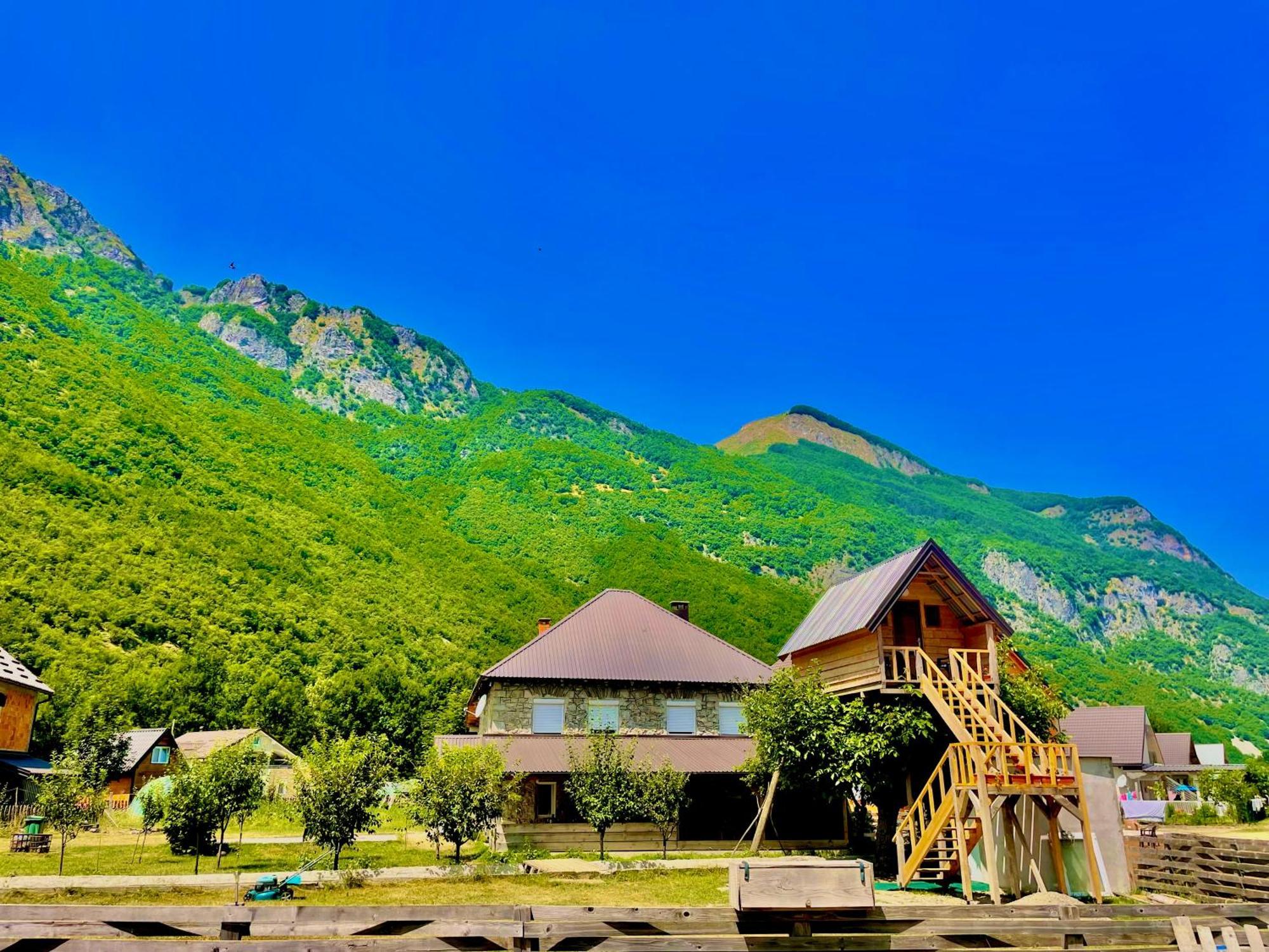 The Blue Eye Bed & Breakfast Vusanje Exterior photo
